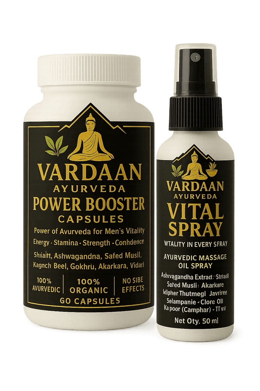 Vardaan Ayurveda Power Booster + Vital Spray Combo - Vardaan Ayurveda